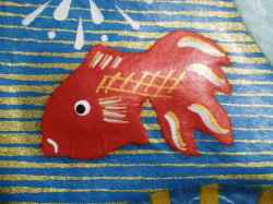 張り子リーバシブル壁飾り・金魚