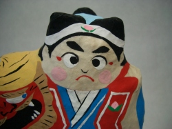 紙塑人形・桃太郎