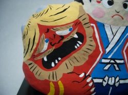 紙塑人形・桃太郎