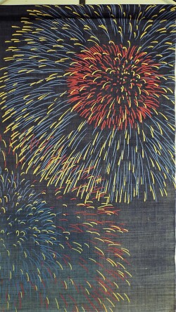 山影に打上花火2