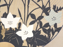 秋の七草　うちわ４