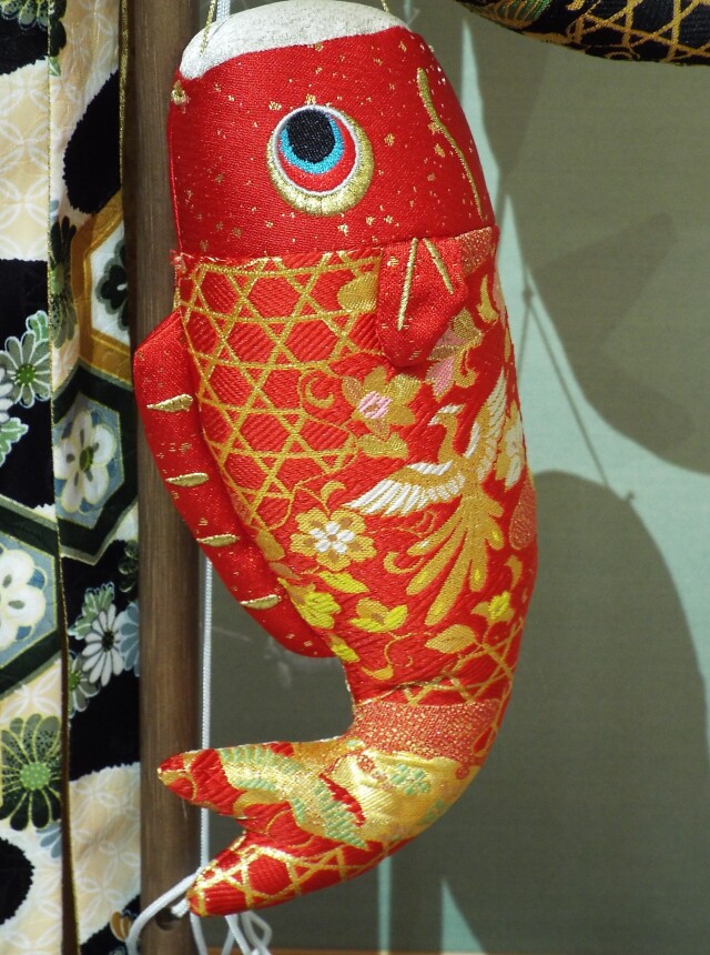 スタンド金襴鯉のぼり6