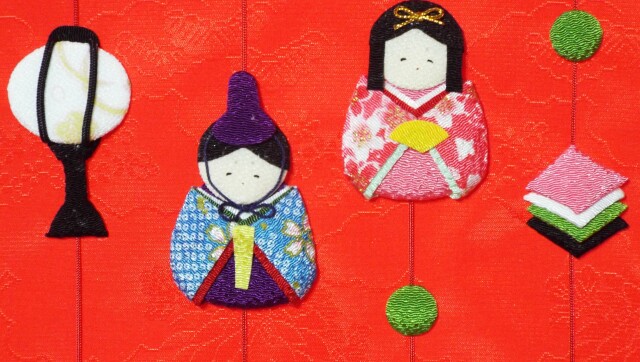 つるし雛タペストリー3