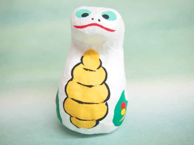 五箇山紙塑人形 巳